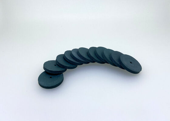 গুণ  3.0mm Dental Rubber Diamond Polisher Finishing Discs HP Shank For Alloys Metals কারখানা