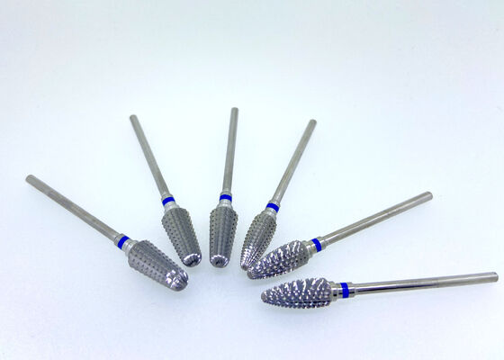 গুণ  Straight Edge Dental Diamond Burs Sharp Tungsten Carbide Grinder For Crown কারখানা