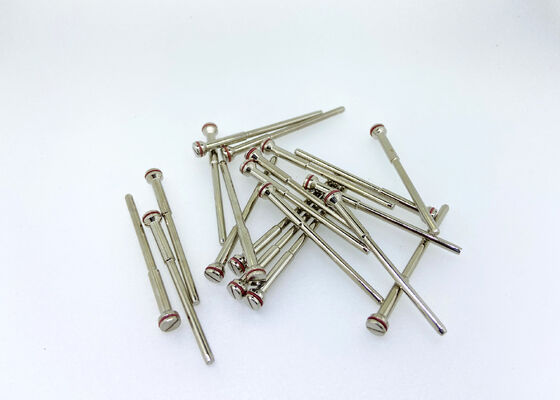 গুণ  Mandrel Bur Steel Dental Diamond Strips Chrome 5.0mm Head For Micromotor কারখানা