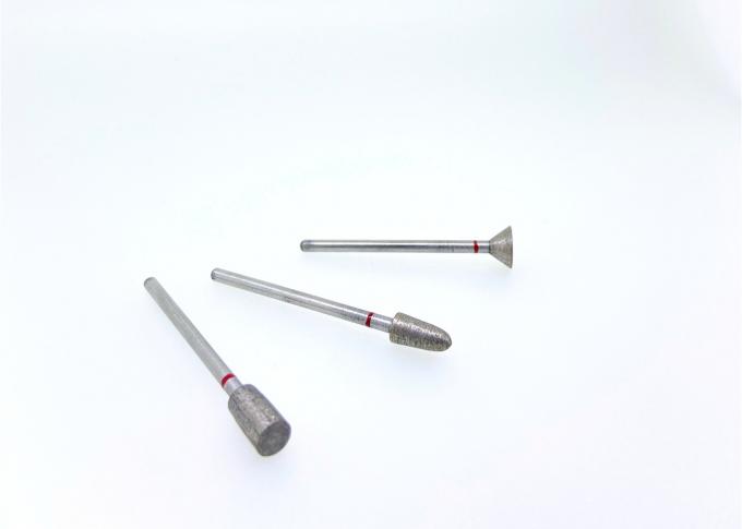 Sintered পলিশিং ডায়মন্ড কাটা চাকার প্লাস্টার উল্টানো শঙ্কু ডায়মন্ড Bur 1